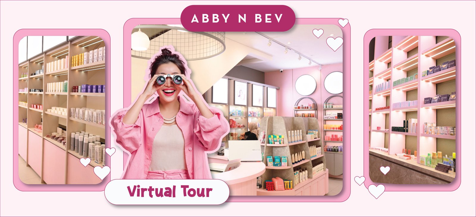 Yuk, Virtual Tour ke Beauty Store Abby n Bev, Tempat Glow Up Seru Bareng Bestie!
