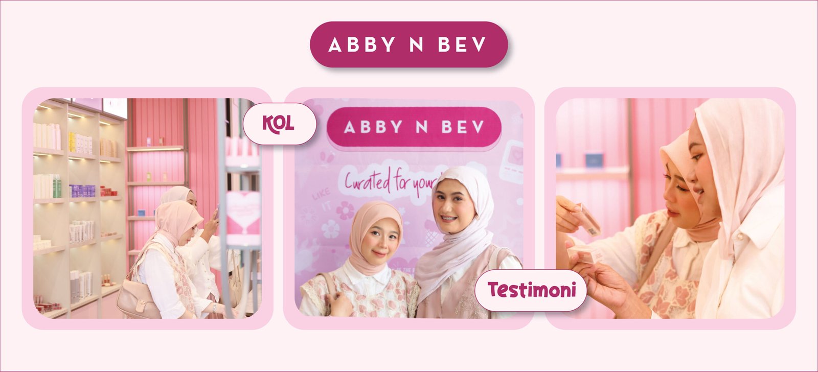 First Impression KOL di Early Access Abby n Bev Store: Estetik, Lengkap dan Bikin Betah!