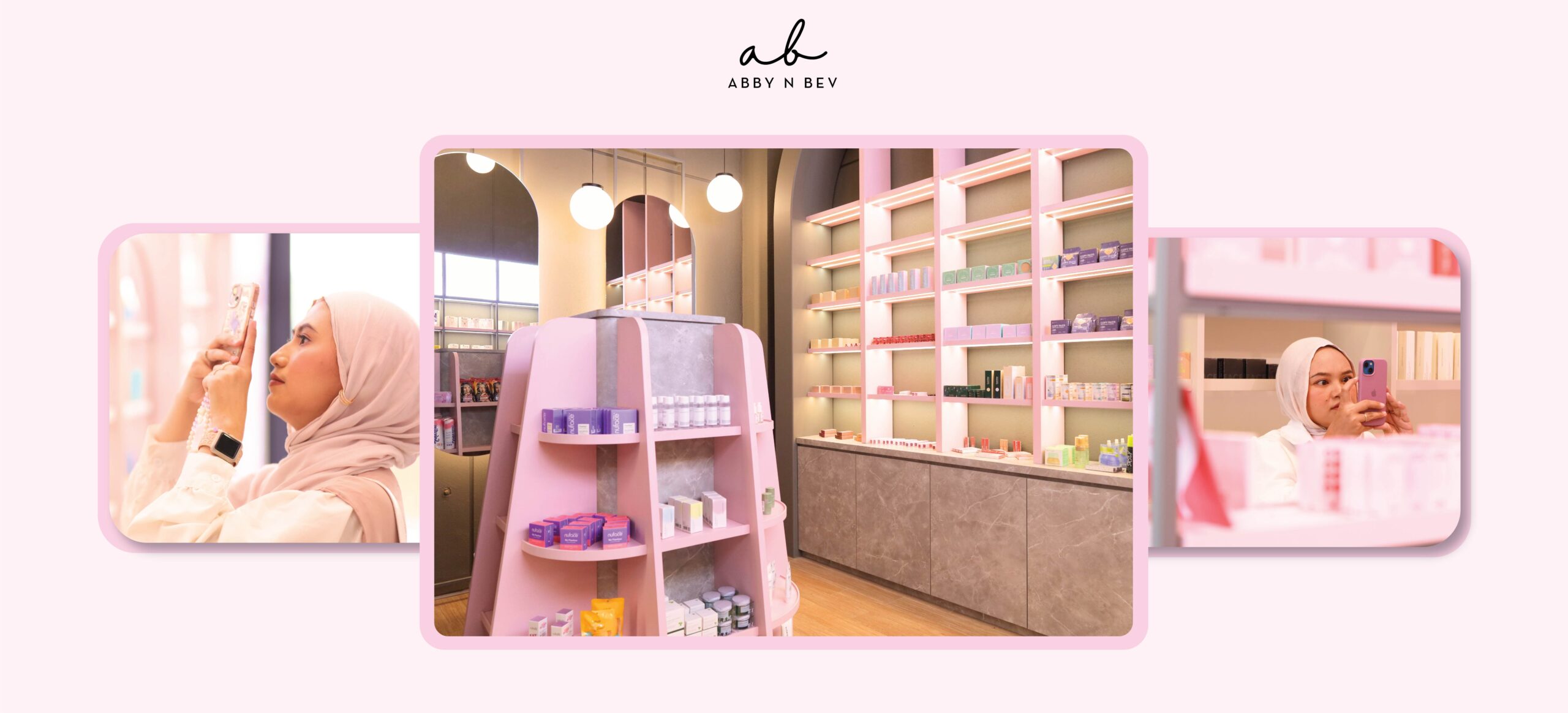 usp 5 aesthetic store abby n bev toko kosmetik makeup dan skincare