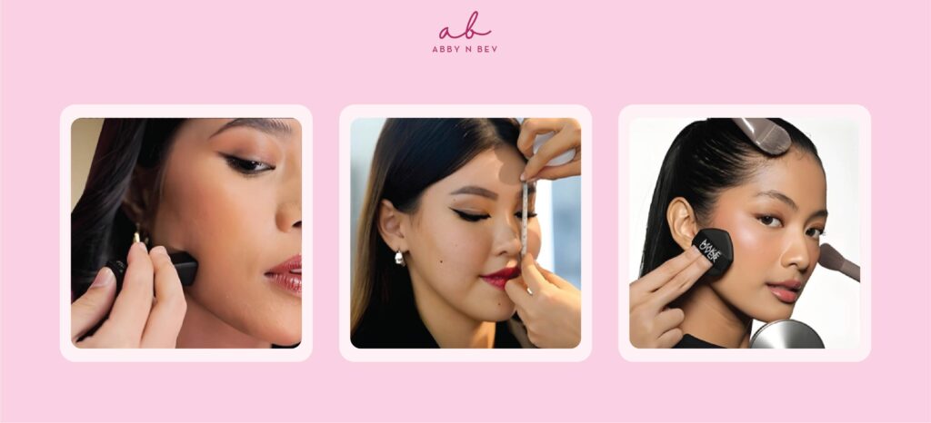 benefit ikut mastershade abby n bev x make over