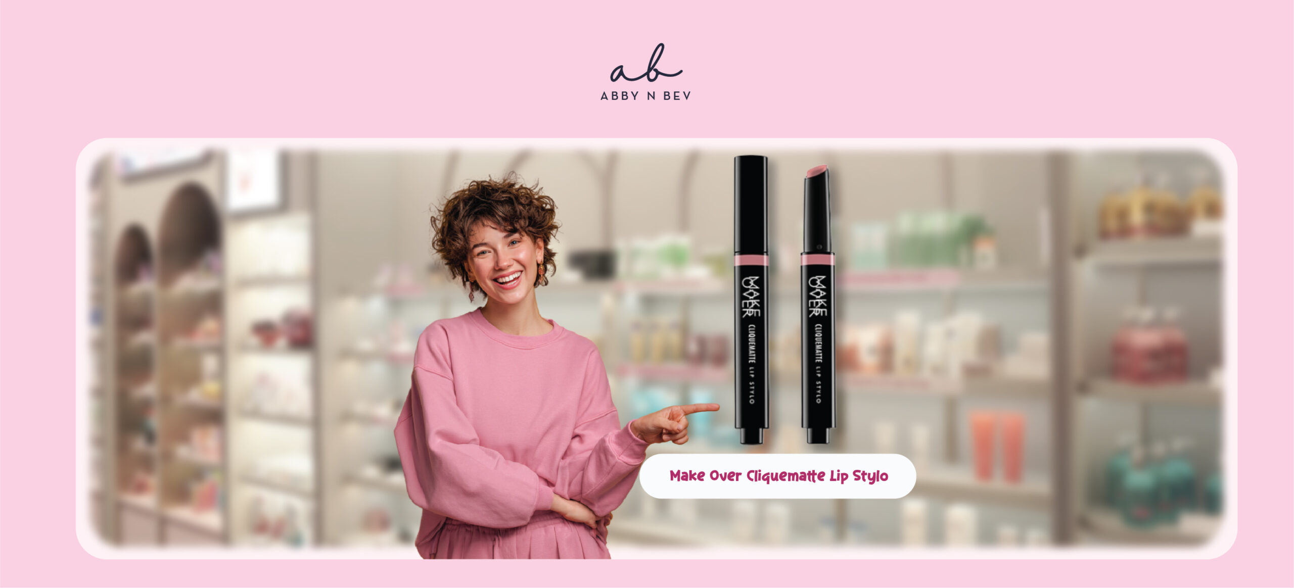 review Make Over Cliquematte Lip Stylo - abby n bev toko kosmetik makeup skincare